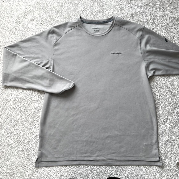 Eddie Bauer Men's Marine Air UPF Long-Sleeve Crew - Picture 10 of 10